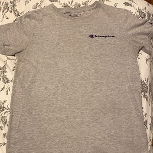 medium gray champion shirt